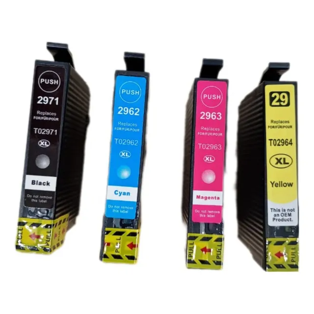 Pack 4 Cartucho De Tinta Genérico Ep 297-296 Xp 231 15ml