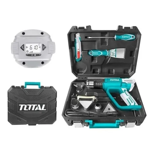 Pistola Calor Total Tb20062 2000w Con Accesorios Y Valija