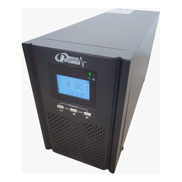 Ups 2kva 2000va 1800w Online 110 120v Torre Lcd Regulacion