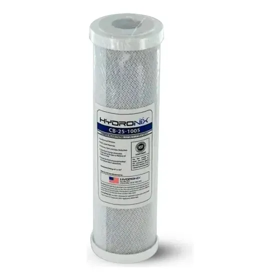 Filtro De Carbón Activado Hydronix Para Purificador Agua 10\