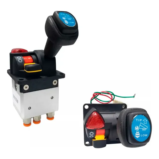 Válvula Joystick Acionamento Caçamba Basculante
