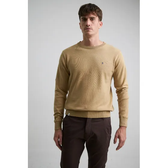 Sweater Basico Cuello O Axel