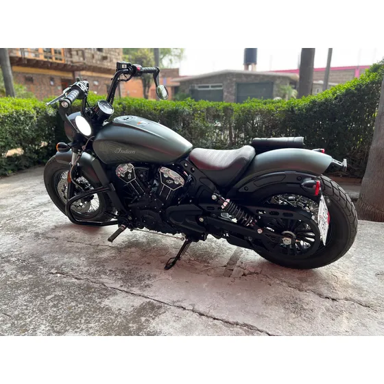 Motocicleta Indian Scout Bobber Twenty Abs 2021, Color Sage