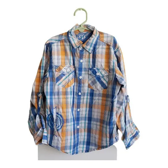 Camisa Guess Manga Larga Para Niño Talla 8/10