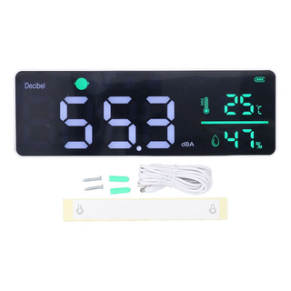 Medidor De Sonido 30-130 Dba, Detector De Ruido, Pantalla Le Medidor De Sonido 30-130 Dba, Detector De Ruido, Pantalla Le