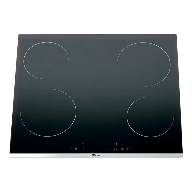Anafe eléctrico - Tem T1DAN4HVT2308 220V - 240V/380V - 415V color negro - 4 hornallas