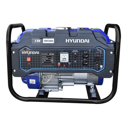 Generador portátil Hyundai HHY3000 3000W bifásico 110V/220V