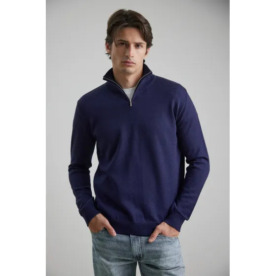 Sweater Zip Grant Para Hombre Manga Larga Airborn