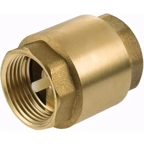 Válvula Check De Bronce 1 Pulgada