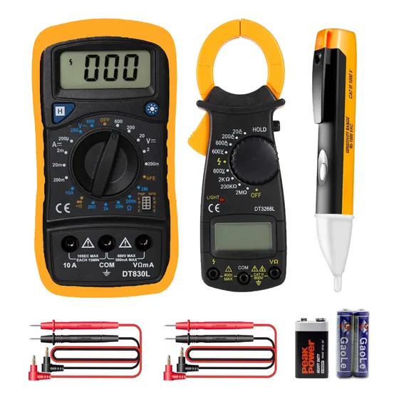 Pinza Amperimétrica,multímetro Digital 600v Ohm Tester