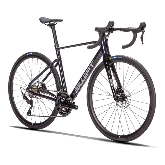 Bicicleta Swift Carbon Enduravox Evo Shimano 105 2x12 R7100 Cor Azul preto M 51