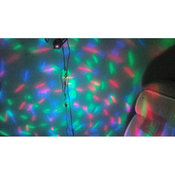 Luces Luz Miniteca Discoteca Giratorio Varios Colores Origin