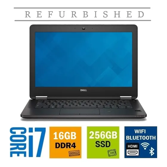 Laptop Dell Latitude Core I7 6th 16gb Ddr4 Ssd 240gb Wifi