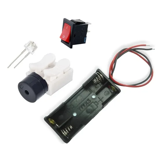 Circuito Eléctrico Led Luz Sonido Proyecto Escolar Educativo
