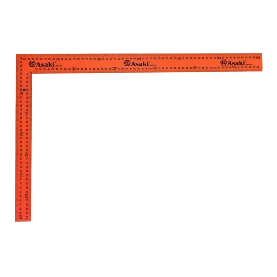 Escuadra Acero Carpintero 60 Cm X 40 Cm - Electroimporta - 