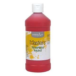 Paint Handy Art Little Masters, Témpera, Color Rojo, 473 Ml Paint Handy Art Little Masters, Témpera, Color Rojo, 473 Ml