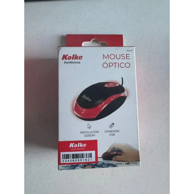 Mouse Kolke Km-117: Precisión Y Comodidad Para Tu Pc Negro
