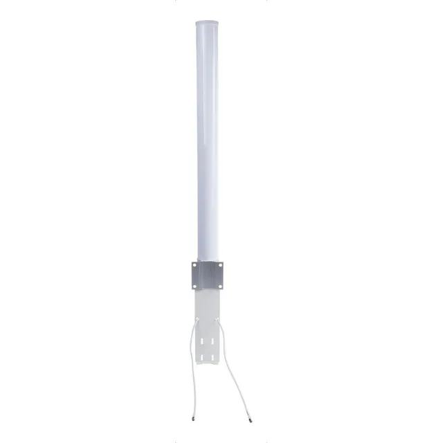 Antena Omnidireccional en 2.4 GHz ALTAI TECHNOLOGIES, Rango de Frecuencias (2.3 - 2.5 GHz), Ganancia de 10 dBi, Doble Polaridad MIMO 2x2, Incluye Jumpers SD.AN-2M10-00