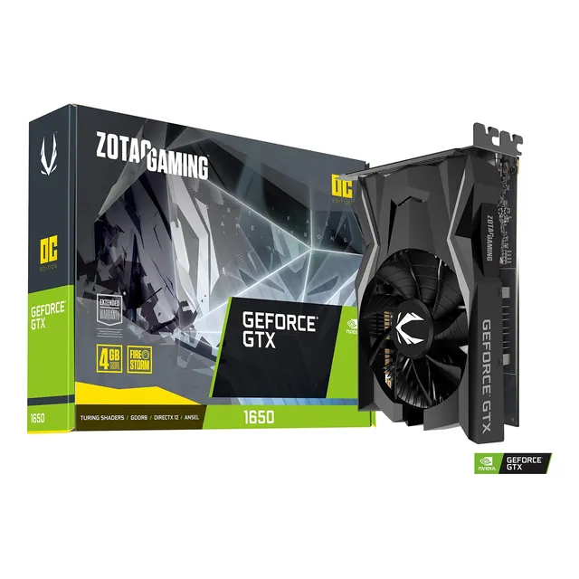 Zotac Geforce Gtx 1650 4gb - Nvidia Gtx Series