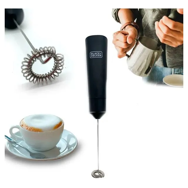 Mini Mixer Misturador De Bebidas A Pilha M150 Black Decker