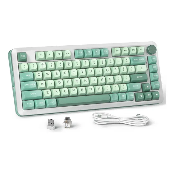Teclado Mecânico Sem Fio Redragon K681 81 Teclas Rgb