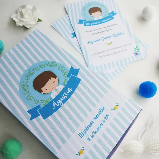 Grafica Impresa Kit Candy Bar Para Comunion Mesa Dulce