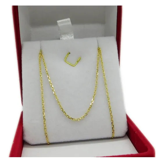 Cadena Forcet Oro 18k 2,4 Gramos 60 Cm Joyeria Esponda