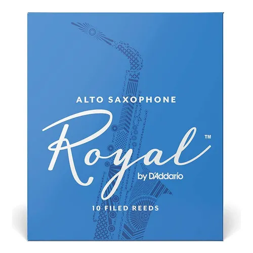 Cañas Saxo Alto Dureza / Números X Unidad Rico Royal Rjb Dureza / Número 2 Y 1/2