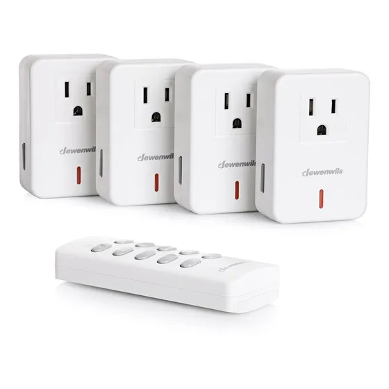 Dewenwils Interruptor Encendido Apagado Inalambrico Mando 4