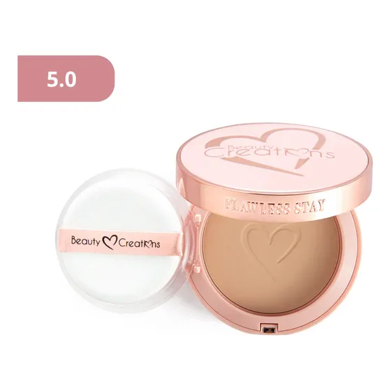 Base En Polvo Beauty Creations Flawless Stay Alta Cobertura