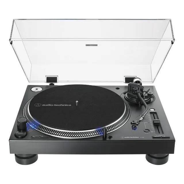 Audiotechnica At-lp140xp Tornamesa Dj Traccion Directa Negra
