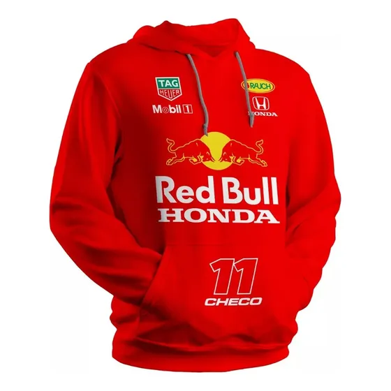 Suéter F1  Racing Checo Perez F1 Moda Casual 