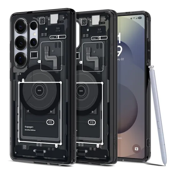 Funda Spigen Ultra Hybrid Magfit Carga Rápida Galaxy S25 Ultra