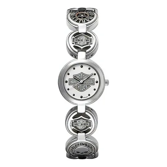 Reloj Harley Davidson Mujer By Bulova 76l145 Quartz