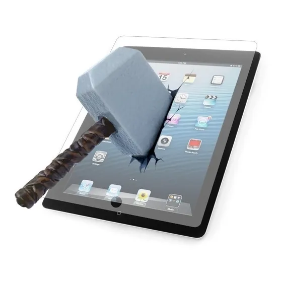 Película De Vidro Para iPad 4 9.7 2013 A1458 A1459 A1460