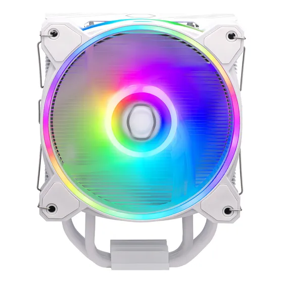 Resfriador de CPU Cooler Master Hyper 212 Halo Intel 1700 Amd Am5 LED branco