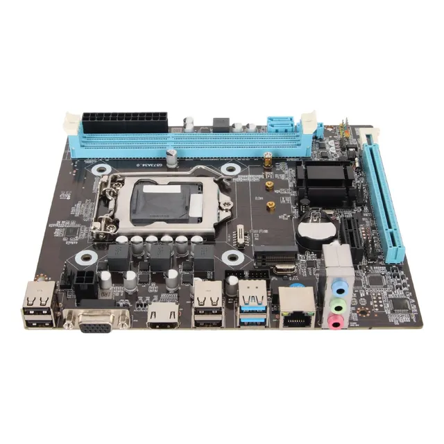 Placa Base Lga1150, H81 Micro Atx Gaming Placa Base Para Int