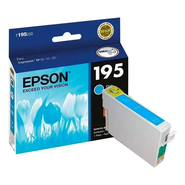 Cartucho Epson T195 Cian Xp-201/101/211 4ml T195220-al / /vc