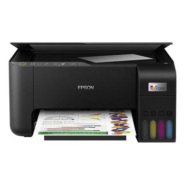 Impresora Multifuncional Epson L3250 Ecotank Tintas Cargadas Color Negro