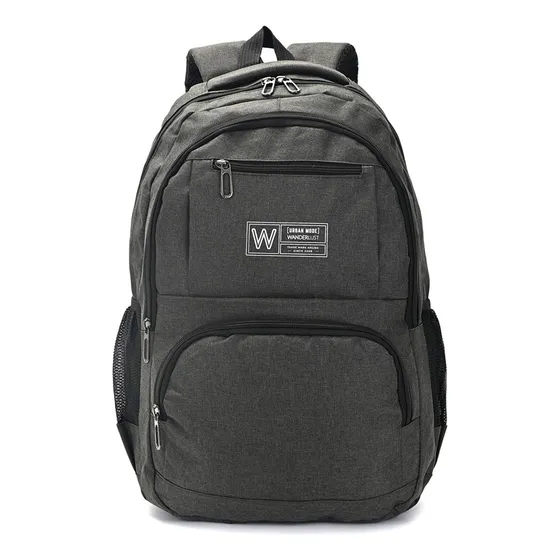 Mochila Urbana Lisa Gris Portanotebook Wanderlust Original