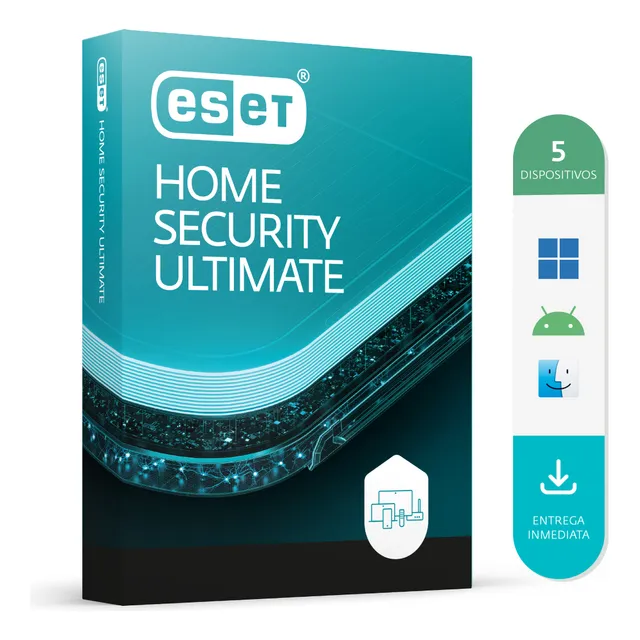 Antivirus Eset® Home Security Ultimate 5 Dispositivos