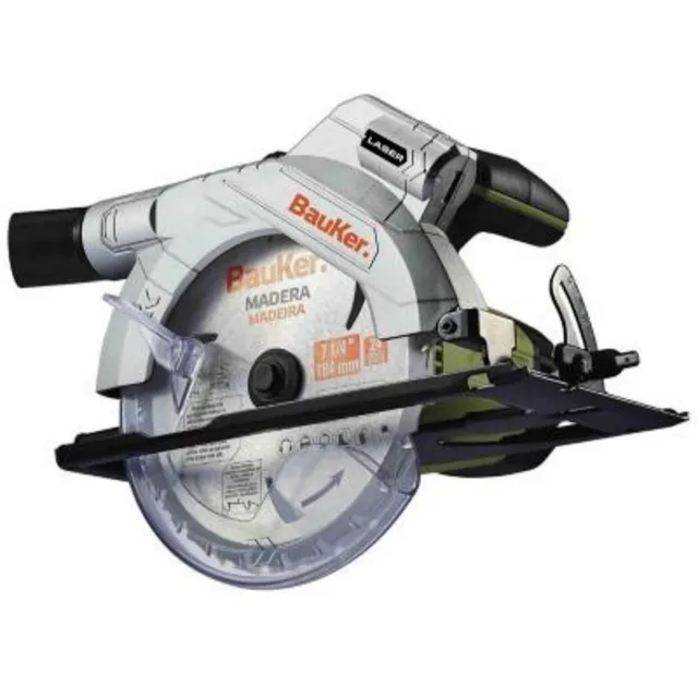 Sierra Circular Electrica 7 1/4  1300w Bauker