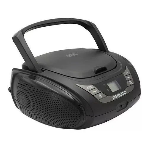 Radio FM Philco Pjb2120bt-Bk PJB2120BT-BK analógico portátil color negro