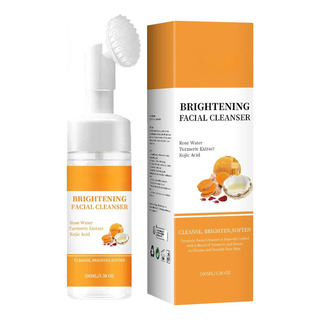 Lavagem Facial De Cúrcuma, Limpeza Profunda, Esfoliante Com Lavagem Facial De Cúrcuma, Limpeza Profunda, Esfoliante Com
