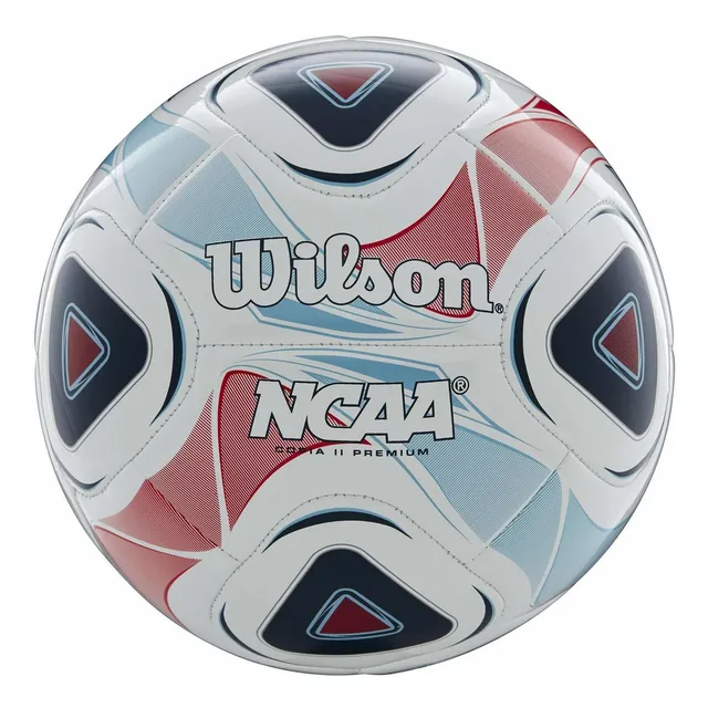 Wilson Ncaa Balon Futbol Premium Blanco Rojo Talla 5