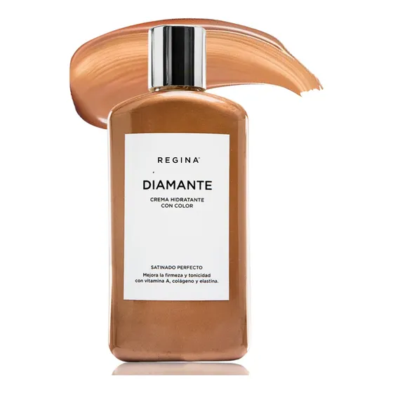 Crema Corporal Bronce Iluminador Regina Diamante Hidratante Sin Fragancia