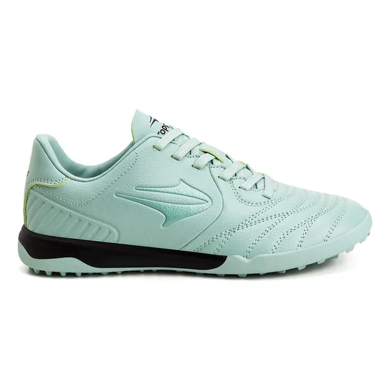 Botines Fútbol Para Mujer Suela Caucho Color Aqua Topper