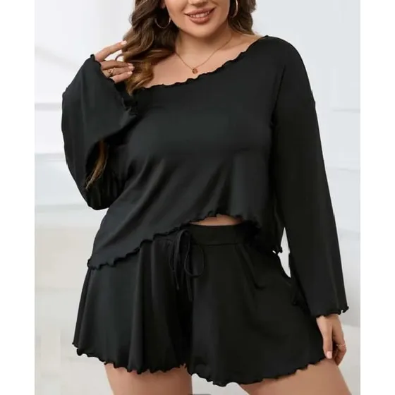 Conjunto Franela Y Short Importado Plus