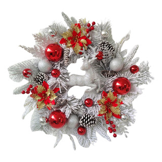Corona De Navidad Corona De Navidad Para Puerta 50cm Corona De Navidad Corona De Navidad Para Puerta 50cm