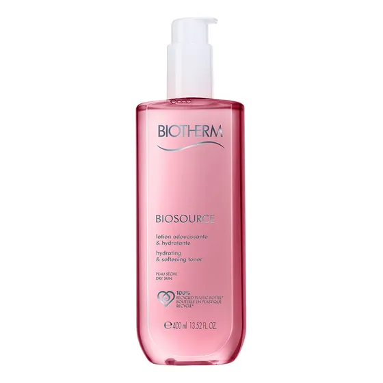Tónico Refrescante Piel Seca Biosource 400ml Biotherm Seca Día/noche